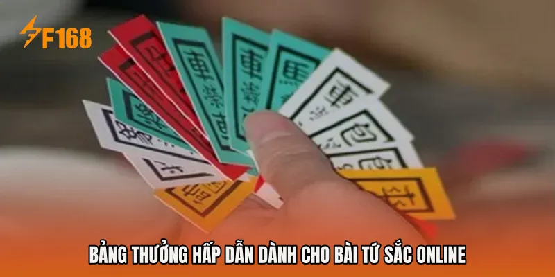 Bảng thưởng hấp dẫn dành cho Bài Tứ Sắc online Bảng thưởng hấp dẫn dành cho Bài Tứ Sắc online