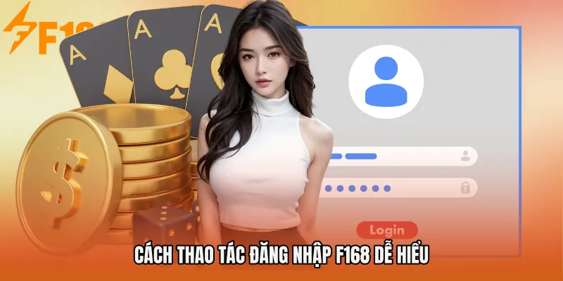 Cách thao tác Đăng nhập F168 dễ hiểu